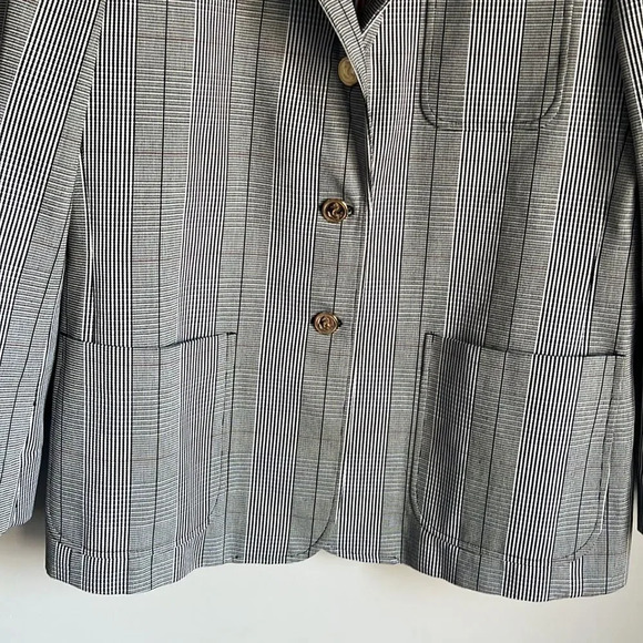 THOM BROWNE Prince of wales checked cotton-jacquard - Picture 7 of 15